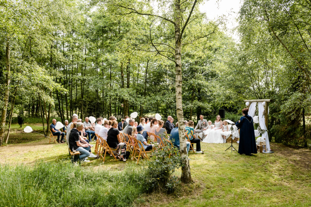 Festival bruiloft Friesland
Trouwen in de tuin
Trouwen in het bos